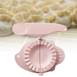 Maxbell Dumpling Pressing Tools Baking Pressing Tools Dumplings Making Tool for Kitchen Dumpling Pierogi Pink