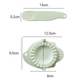 Maxbell Dumpling Pressing Tools Baking Pressing Tools Dumplings Making Tool for Kitchen Dumpling Pierogi Green