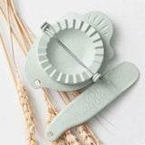 Maxbell Dumpling Pressing Tools Baking Pressing Tools Dumplings Making Tool for Kitchen Dumpling Pierogi Green