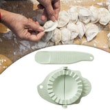 Maxbell Dumpling Pressing Tools Baking Pressing Tools Dumplings Making Tool for Kitchen Dumpling Pierogi Green