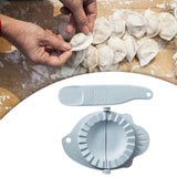 Maxbell Dumpling Pressing Tools Baking Pressing Tools Dumplings Making Tool for Kitchen Dumpling Pierogi Blue