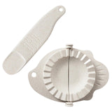 Maxbell Dumpling Pressing Tools Baking Pressing Tools Dumplings Making Tool for Kitchen Dumpling Pierogi Beige