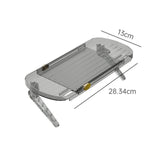 Maxbell Screen Top Shelf Mount TV Screen Top Storage Rack for Cellphone Stand Router Gray