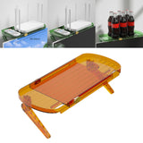 Maxbell Screen Top Shelf Mount TV Screen Top Storage Rack for Cellphone Stand Router Orange