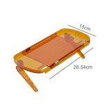 Maxbell Screen Top Shelf Mount TV Screen Top Storage Rack for Cellphone Stand Router Orange