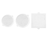 Maxbell 30 Pieces Kitchen Sink Strainer Shower Sink Drain Strainer for Shower Drains round 90mm