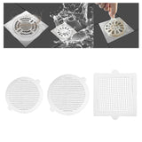 Maxbell 30 Pieces Kitchen Sink Strainer Shower Sink Drain Strainer for Shower Drains round 90mm