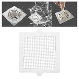 Maxbell 30 Pieces Kitchen Sink Strainer Shower Sink Drain Strainer for Shower Drains square 127mm