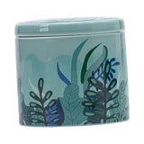 Maxbell Kitchen Jar Exquisite Glaze Canister Storage Jar for Serving Nuts Tea Leaves Blue