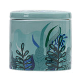 Maxbell Kitchen Jar Exquisite Glaze Canister Storage Jar for Serving Nuts Tea Leaves Blue