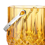 Maxbell Ice Bucket Wine Bucket for Home Freezer Cocktail Bar Party Champagne Bottles Brown