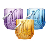 Maxbell Ice Bucket Wine Bucket for Home Freezer Cocktail Bar Party Champagne Bottles Brown