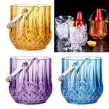Maxbell Ice Bucket Wine Bucket for Home Freezer Cocktail Bar Party Champagne Bottles Brown