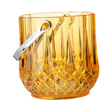 Maxbell Ice Bucket Wine Bucket for Home Freezer Cocktail Bar Party Champagne Bottles Brown