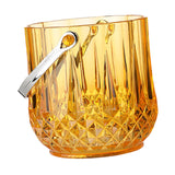 Maxbell Ice Bucket Wine Bucket for Home Freezer Cocktail Bar Party Champagne Bottles Brown