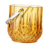 Maxbell Ice Bucket Wine Bucket for Home Freezer Cocktail Bar Party Champagne Bottles Brown