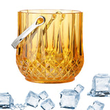 Maxbell Ice Bucket Wine Bucket for Home Freezer Cocktail Bar Party Champagne Bottles Brown