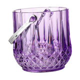 Maxbell Ice Bucket Wine Bucket for Home Freezer Cocktail Bar Party Champagne Bottles Violet