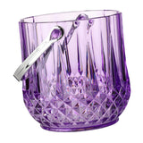 Maxbell Ice Bucket Wine Bucket for Home Freezer Cocktail Bar Party Champagne Bottles Violet