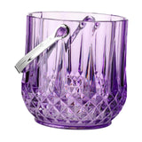 Maxbell Ice Bucket Wine Bucket for Home Freezer Cocktail Bar Party Champagne Bottles Violet