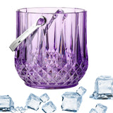 Maxbell Ice Bucket Wine Bucket for Home Freezer Cocktail Bar Party Champagne Bottles Violet