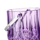 Maxbell Ice Bucket Wine Bucket for Home Freezer Cocktail Bar Party Champagne Bottles Violet