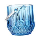 Maxbell Ice Bucket Wine Bucket for Home Freezer Cocktail Bar Party Champagne Bottles Blue