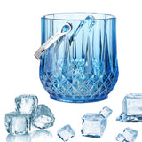 Maxbell Ice Bucket Wine Bucket for Home Freezer Cocktail Bar Party Champagne Bottles Blue