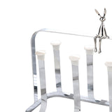 Maxbell Water Cup Rack Durable Mug Holder Rack for Restaurants Home Decor Countertop Tray not included