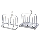 Maxbell Water Cup Rack Durable Mug Holder Rack for Restaurants Home Decor Countertop Tray not included