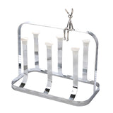 Maxbell Water Cup Rack Durable Mug Holder Rack for Restaurants Home Decor Countertop Tray not included