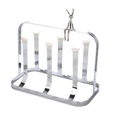 Maxbell Water Cup Rack Durable Mug Holder Rack for Restaurants Home Decor Countertop Tray not included