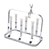 Maxbell Water Cup Rack Durable Mug Holder Rack for Restaurants Home Decor Countertop Tray not included