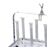Maxbell Water Cup Rack Durable Mug Holder Rack for Restaurants Home Decor Countertop with small tray
