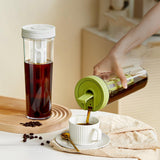 Maxbell Food Yogurt Mesh Sieve Yogurt Strainer for Kitchen Supplies Filtering Coffee green