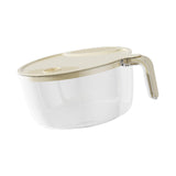Maxbell Rice Washing Filter Strainer Basket Cleaning Tools for Peas Spinach Potatoes Yellow S