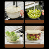 Maxbell Rice Washing Filter Strainer Basket Cleaning Tools for Peas Spinach Potatoes Yellow S