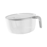Maxbell Rice Washing Filter Strainer Basket Cleaning Tools for Peas Spinach Potatoes White S