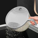 Maxbell Rice Washing Filter Strainer Basket Cleaning Tools for Peas Spinach Potatoes White S