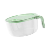 Maxbell Rice Washing Filter Strainer Basket Cleaning Tools for Peas Spinach Potatoes Green S