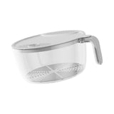 Maxbell Rice Washing Filter Strainer Basket Cleaning Tools for Peas Spinach Potatoes White L