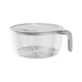 Maxbell Rice Washing Filter Strainer Basket Cleaning Tools for Peas Spinach Potatoes White L