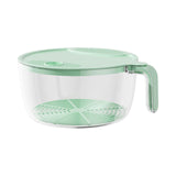 Maxbell Rice Washing Filter Strainer Basket Cleaning Tools for Peas Spinach Potatoes Green L