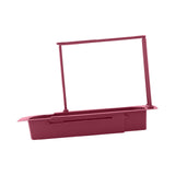 Maxbell Telescopic Sink Tidy Holder Telescoping Sink for Kitchen Home Bathroom red