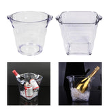 Maxbell Champagne Wine Bucket Portable ice Cube Container for Bar Beach Parties 4L