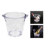 Maxbell Champagne Wine Bucket Portable ice Cube Container for Bar Beach Parties 4L