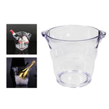 Maxbell Champagne Wine Bucket Portable ice Cube Container for Bar Beach Parties 4L