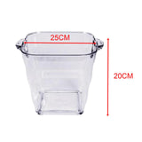 Maxbell Champagne Wine Bucket Portable ice Cube Container for Bar Beach Parties 5L