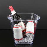 Maxbell Champagne Wine Bucket Portable ice Cube Container for Bar Beach Parties 5L