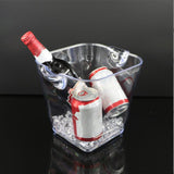 Maxbell Champagne Wine Bucket Portable ice Cube Container for Bar Beach Parties 5L